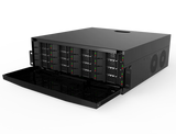 BOLIDE - BN-NVR/256NX/NDAA - 256-Channel 4K H.265 4U NVR, 1024Mbps Throughput, 4K Output, 4x HDMI Output, VGA, Rack-Mount with 16 Hard Drive Bays Up to 12TB each bay, 192TB max, Dual NIC Card, NDAA Compliant, iPac AI Enabled