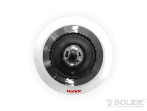 BOLIDE - BN1908FE/NDAA - H.265 12MP Fisheye Camera, Up to 8 Views, 360° Fisheye View, 180° Panoramic and Double Panoramic Modes, IR Up to 16Ft, Built-in Microphone, Built-in POE, IP67 Rated, micro SD card slot