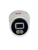 BOLIDE - BC1509FC - 5.0MP AHD / TVI / CVI / Analog  Full Color At Night with Built-in Audio; Eyeball Camera, 1/3" CMOS, 2.8mm Wide Angle Lens, Whitelight Range 65-164 ft., Control Over Coax, OSC, Quickswitch, 12VDC, White