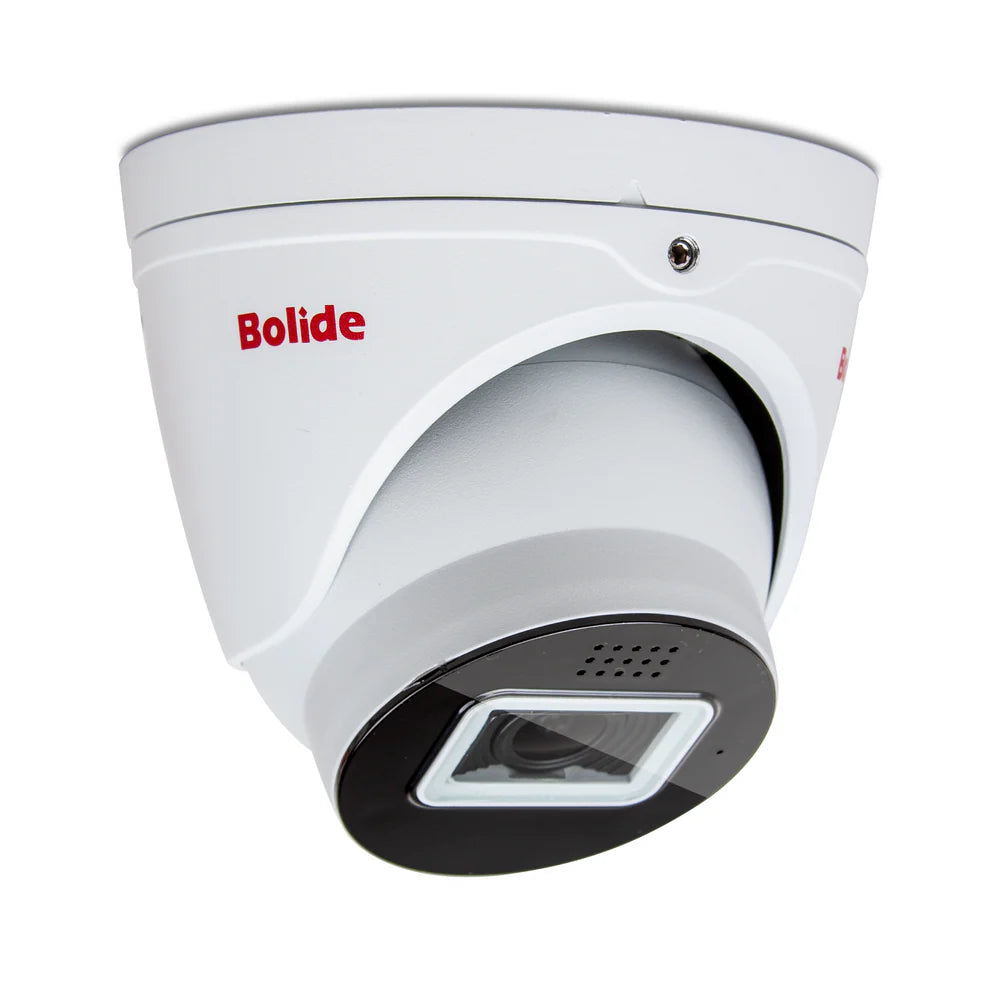 BOLIDE - BN8019LL/NDAA - H.265 4MP 2.8mm Fixed Lens IP67 Extreme Low Light Camera, Full Color Mode, Two-Way Audio ( Built-in Speaker and Mic ), MicroSD Slot Up to 256GB, POE, 12VDC, , iPac AI Enabled with Facial Recognition System, NDAA Compliant