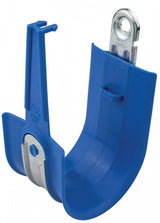 Platinum Tools - HPH48EH-25BL - HPH JHK 3" Spring Steel Bm Clmp Sz48,1/4-20" female end hook, Blue (25 EA)