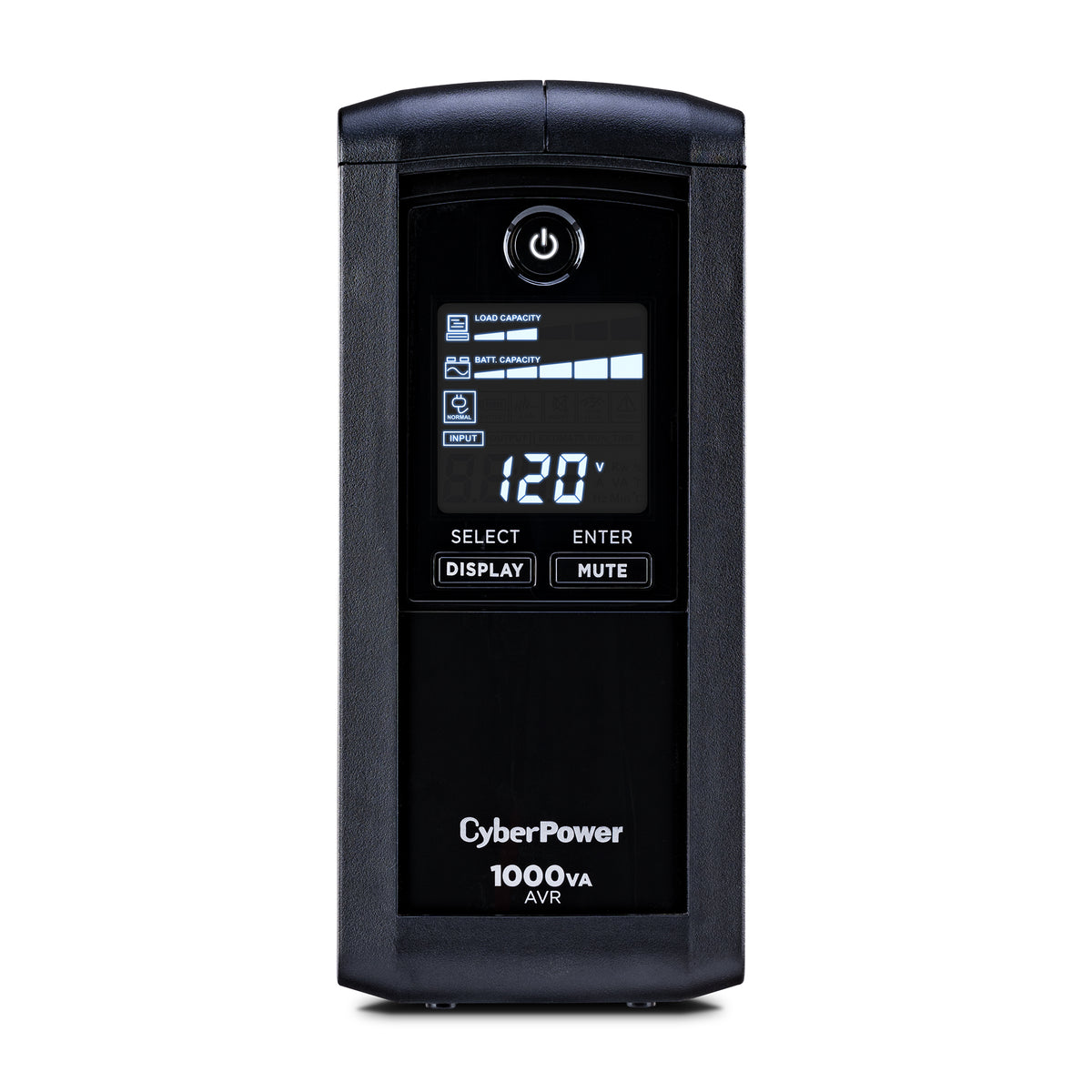 CYBERPOWER - CP1000AVRLCD - CyberPower 1000VA/600W Line-Interactive Ups AVR LCD 9 Outlets 3 Year Warranty 1080 Joules