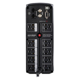 CYBERPOWER - CP1200AVR - 1200VA/720W, Simulated Sine Wave, NEMA 5-15P, 6 ft cord, 10 (5 surge, 5 surge + battery backup), PowerPanel Personal Edition software, 3 year warranty