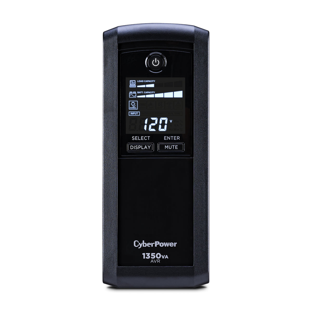 Cyber Power - CP1350AVRLCD - UPS SYSTEMS Intelligent LCD 1350VA/815W Line-Interactive
