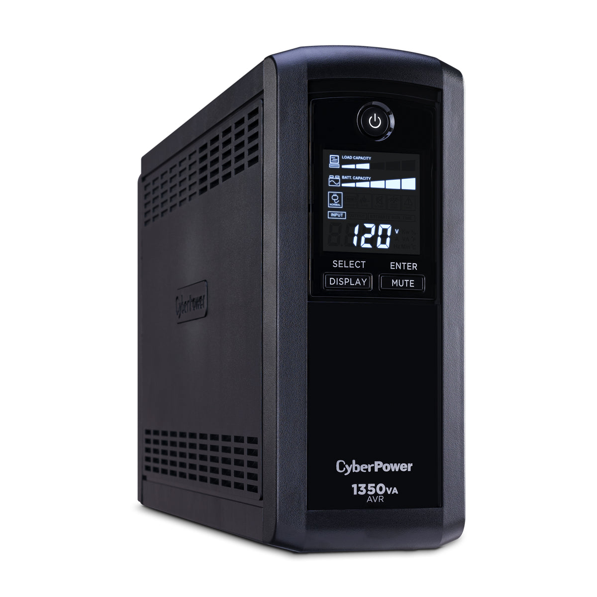 Cyber Power - CP1350AVRLCD - UPS SYSTEMS Intelligent LCD 1350VA/815W Line-Interactive