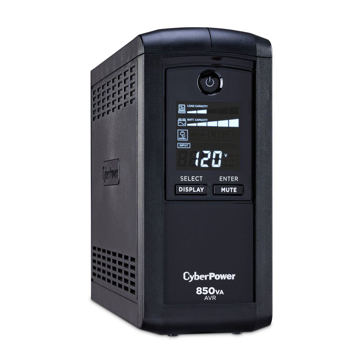 CYBERPOWER - CP850AVRLCD - CyberPower 850VA/510W Line-Interactive UPS AVR LCD 9 Outlets 3 Year Warranty 1080 Joules