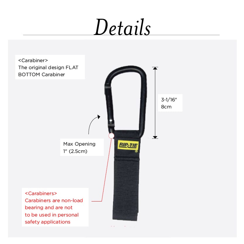 Rip-Tie - JP-20 - Two-Inch CableCarrier with Heavy Duty 4.5