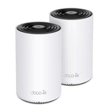 TP-Link - DECOXE75 PRO(2-PACK) - AXE5400 WHOLE HOME MESH WI-FI6EWRLS SYSTEM