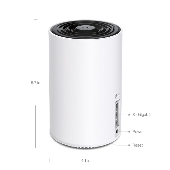 TP-Link - DECO XE75(2-PACK) - AXE5400 WHOLE HOME MESH WI-FI WRLS 6E SYSTEM