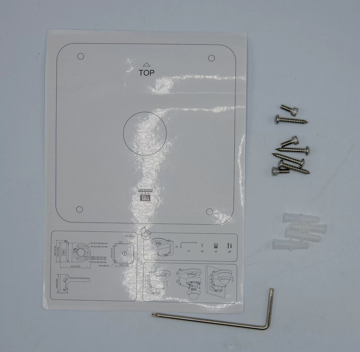 Dahua - DH-PFB206W - Wall Mount Bracket with Integrated Junction Box