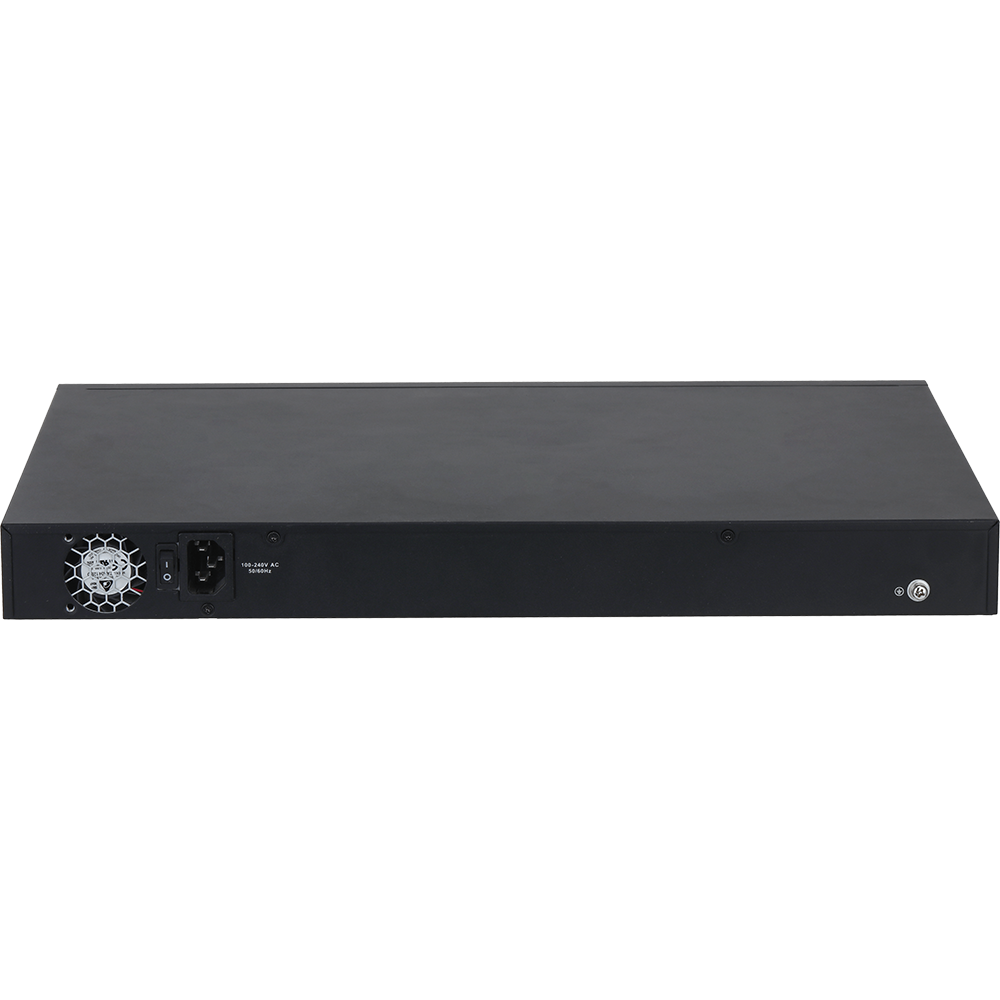 Dahua - DH-PFS4226-24ET2GF-360 - 24-Port PoE Desktop Managed Fast Ethernet Switch ( IEEE802.3bt 90W PoE)