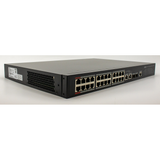 Dahua - DH-PFS4226-24ET2GF-360 - 24-Port PoE Desktop Managed Fast Ethernet Switch ( IEEE802.3bt 90W PoE)