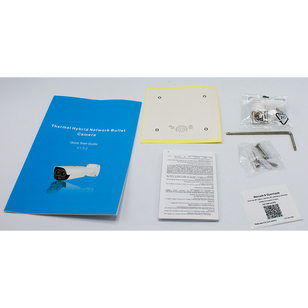 Dahua - DH-TPC-BF2221N-TB7F8 - Hybrid Thermal Network Bullet Camera with Thermometry