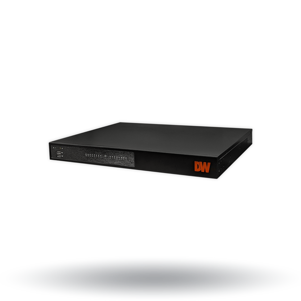 Digital Watchdog - DW-BJCX16T-LX - Blackjack CX NVR Powered by DW Spectrum IPVMS 4 Camera Licenses Pre-installed, Linux Ubuntu OS, Intel Celeron Quad Core Processor 16TB