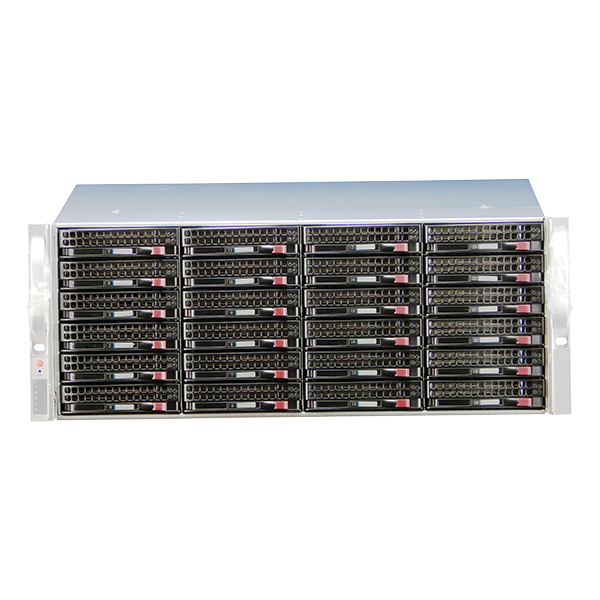 Digital Watchdog - DW-BJER4U200T-LX - Blackjack E-RACK 4U 24-Bay Chassis 190 TB