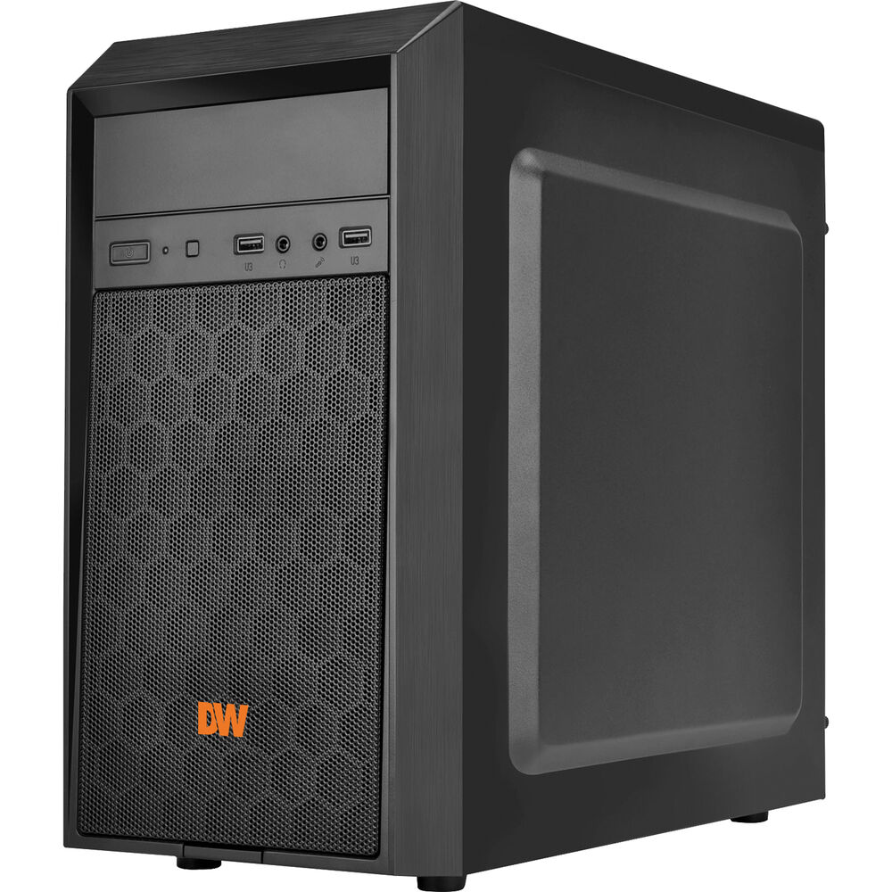 Digital Watchdog - DW-BJMT5132TLX - Blackjack Mid-Tower, Ubuntu Linux OS On SSD, 360MBPS Throughput, Intel I5, 16GB RAM, 32TB Storage, UL
