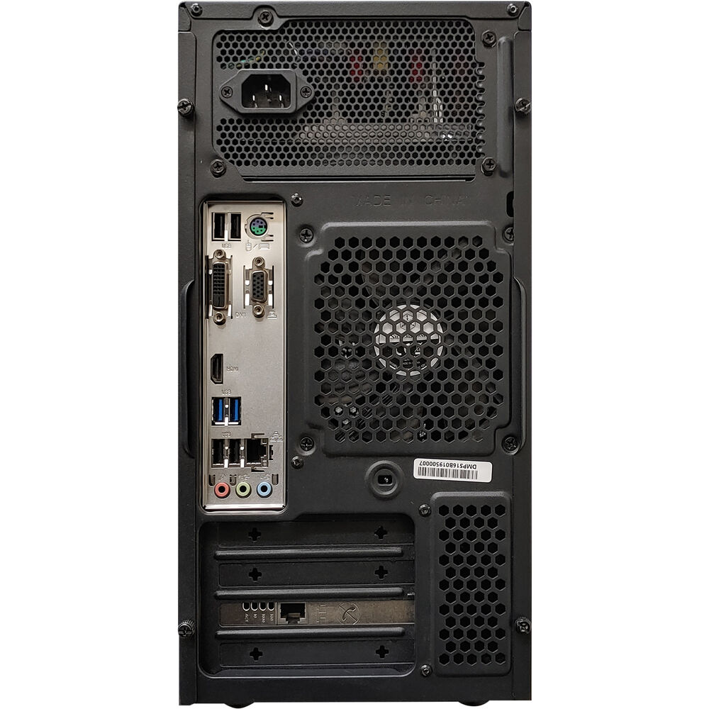 Digital Watchdog - DW-BJMT7148T - Blackjack Mid-Tower, Windows OS On SSD, 480MBPS Throughput, Intel I7, 16GB RAM, 48TB Storage, UL