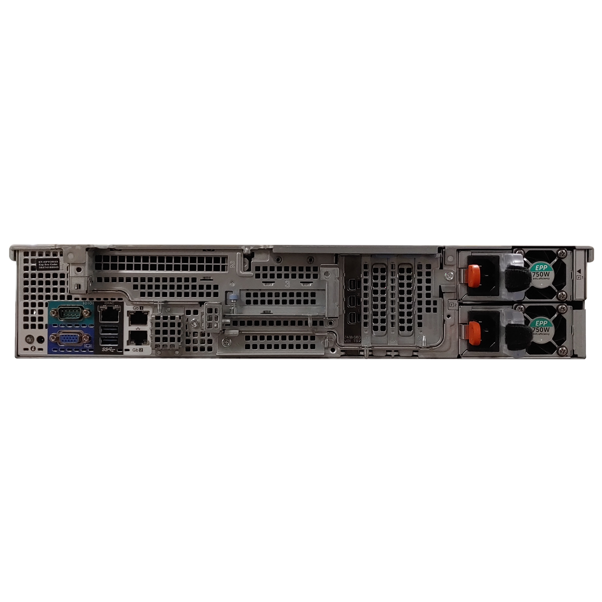 Digital Watchdog - DW-BJRR2P160T - Blackjack Rack NVR Server (Powered by DW Spectrum IPVMS), includes 8 Camera Licenses pre-installed, 600 Mbps of Recording Throughput, Windows 10 Pro on mirrored SSD's, 800W Dual Power Supply, 2U Rack-mount, 140TB
