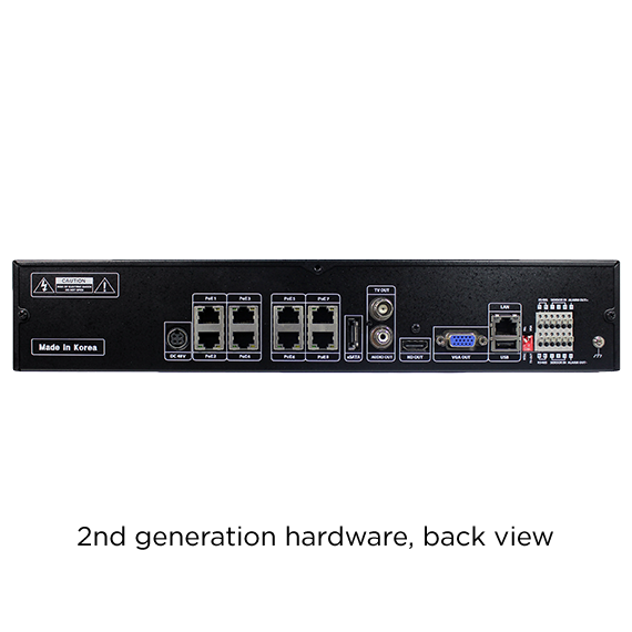 DIGITAL WATCHDOG - DW-VP122T8P - VMAX IP PLUS 8-CHANNEL POE NVR WITH 4 VIRTUAL CHANNELS