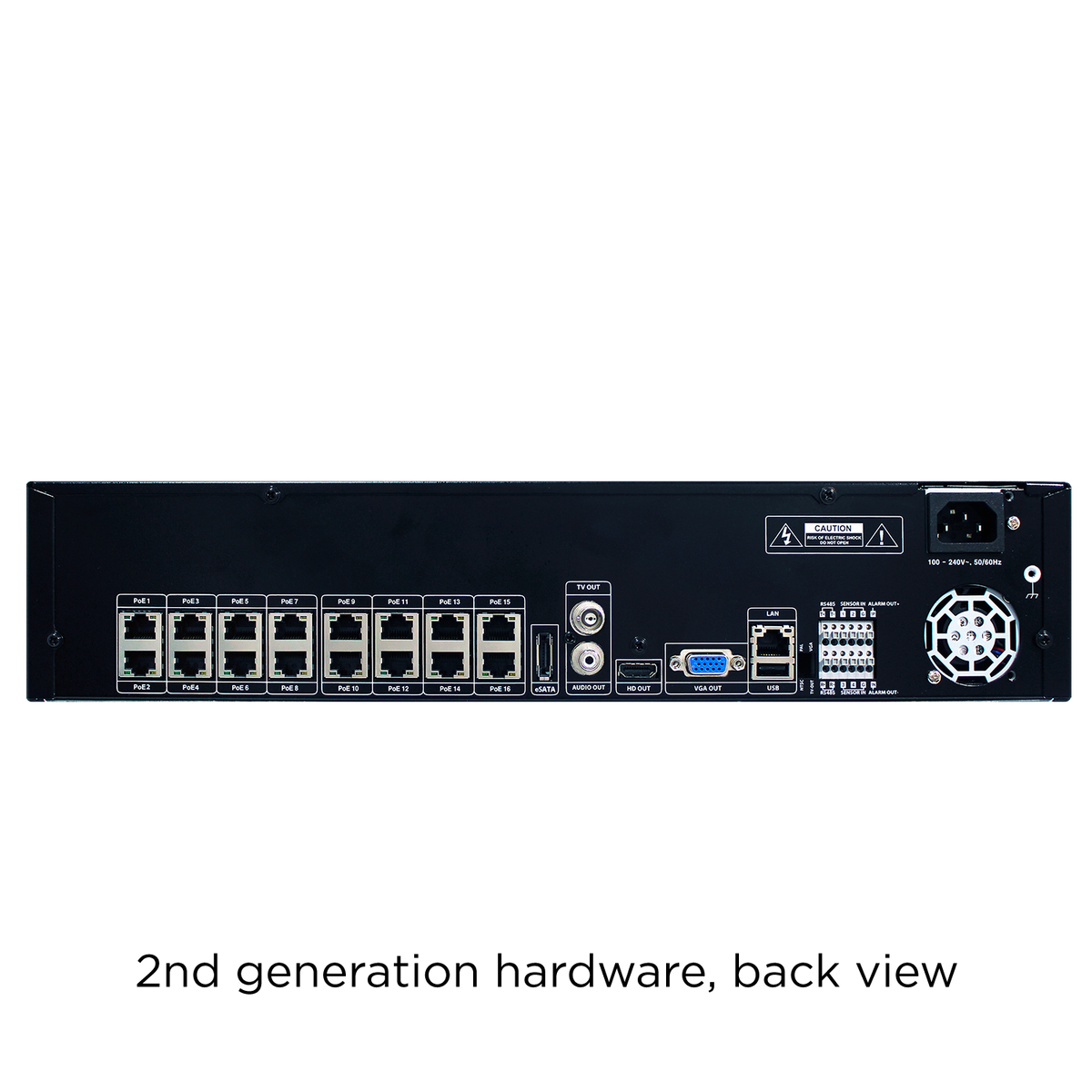 Digital Watchdog - DW-VP1632T16P -  VMAX IP Plus 16-channel NVR  32TB