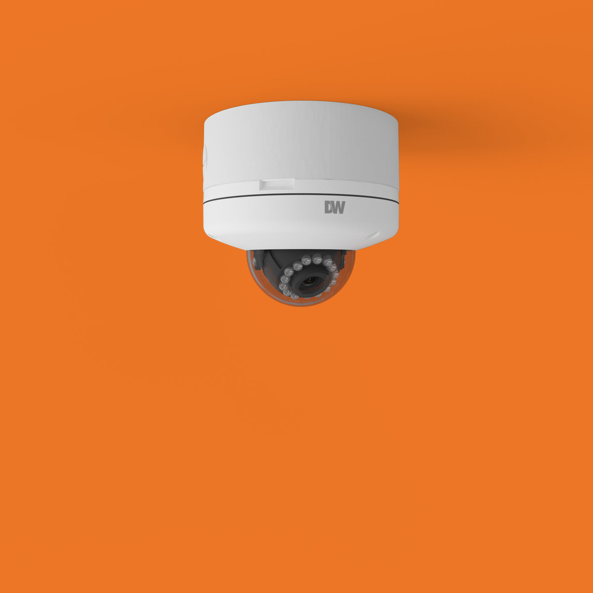 Digital Watchdog - DWC-MF5Wi4TW - MEGApix 5MP Ultra Low-profile Vandal Dome IP Camera with 4.0mm Fixed Lenses and Color in Near-total Darkness and IR with IVA License