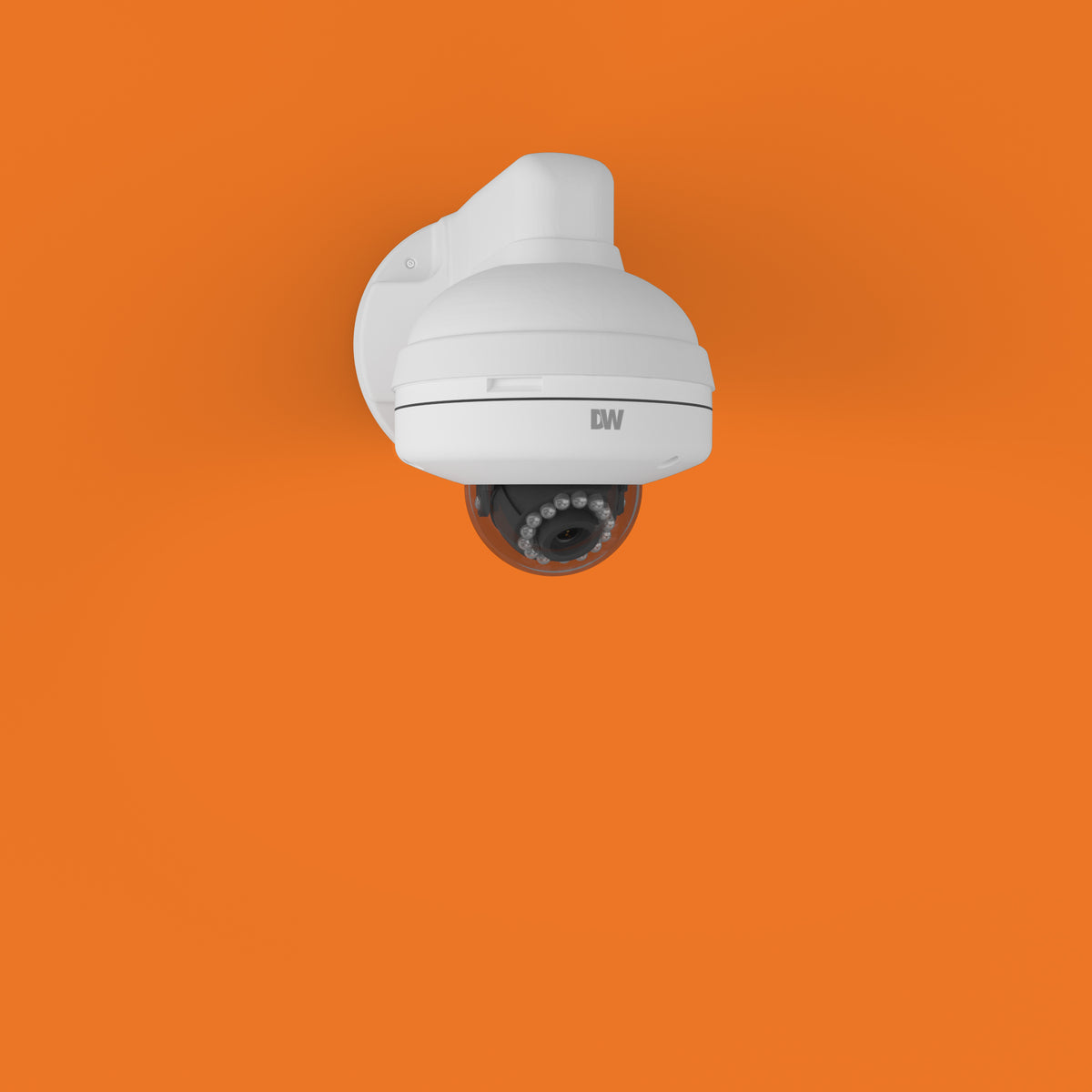 Digital Watchdog - DWC-MF5Wi4TW - MEGApix 5MP Ultra Low-profile Vandal Dome IP Camera with 4.0mm Fixed Lenses and Color in Near-total Darkness and IR with IVA License