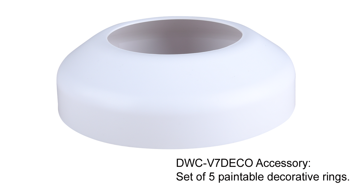 Digital Watchdog - DWC-V7553WTIR - Star-Light 5MP UHDoC Ultra Low-profile Vandal Dome Camera with Fixed Lens and IR