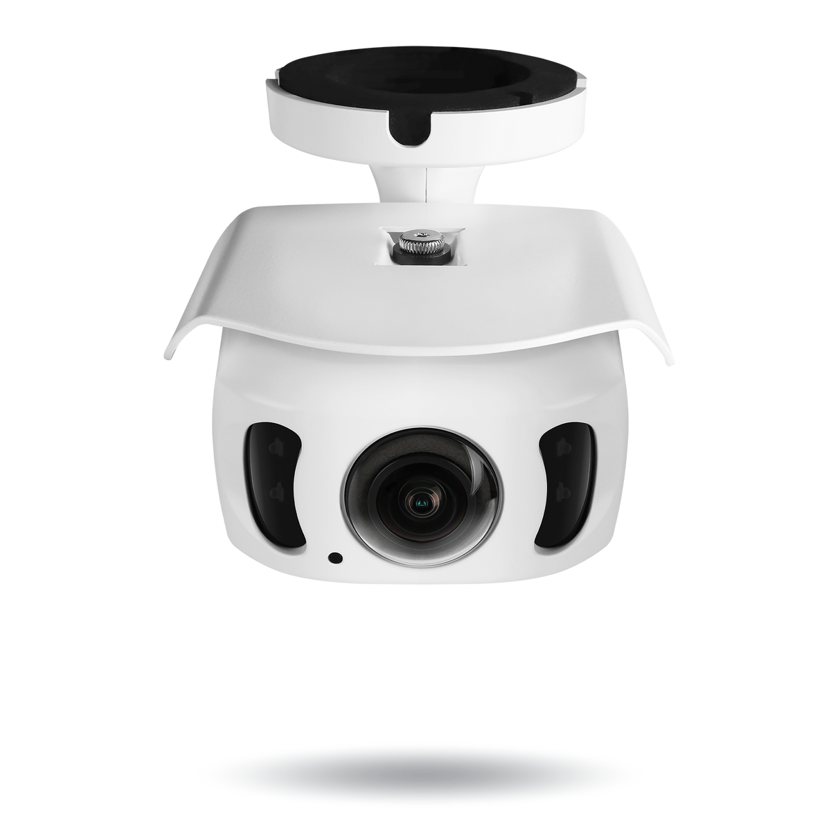 Digital Watchdog - DWC-XSBC08BiC1 - MEGApix Ai CaaS Ultra Wide Angle Pano Bullet, Star-Light Plus, Ai Deep Learning, 1TB Storage, DW Spectrum IPVMS Server Installed, 2.3mm Ultra Wide Lens, 100ft Smart IR, T-WDR, 3D-DNR, True D&N, Alarm In/RelayOut,Tr