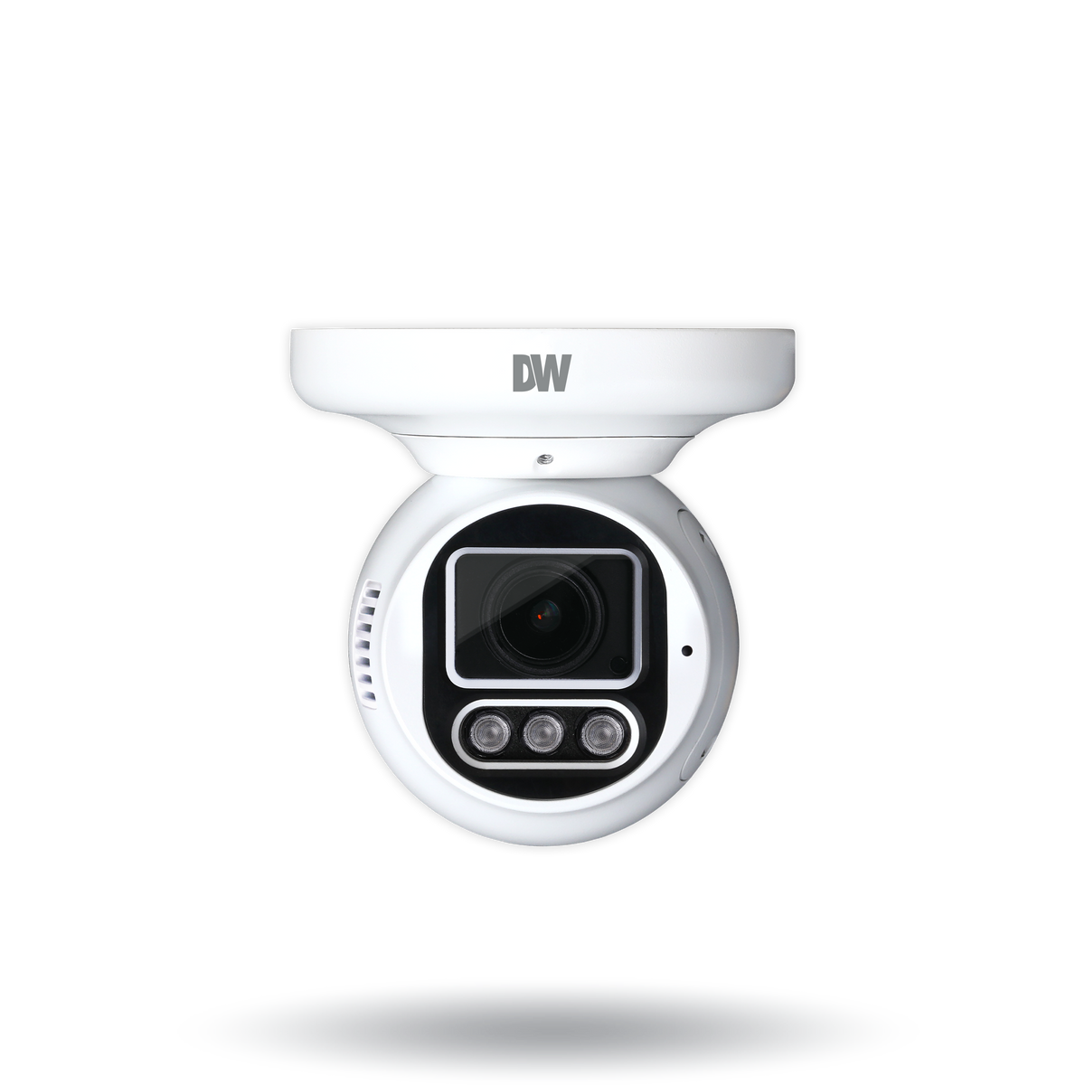 Digital Watchdog - DWC-XSTD05MFC1 - MEGApix Ai Indoor/Outdoor Vandal Turret Camera, 5 Megapixel, Ai Deep Learning, 1TB Storage, DW Spectrum IPVMS Server Installed, Star-Light Plus, 1/2.8” Image Sensor (2592x1944 @ 30fps), 2.7-12mm autofocus varifocal