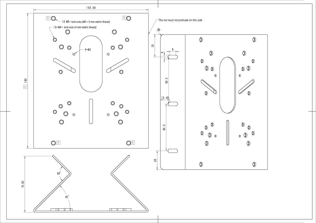DA-RM110A - External Corner Bracket - IDIS
