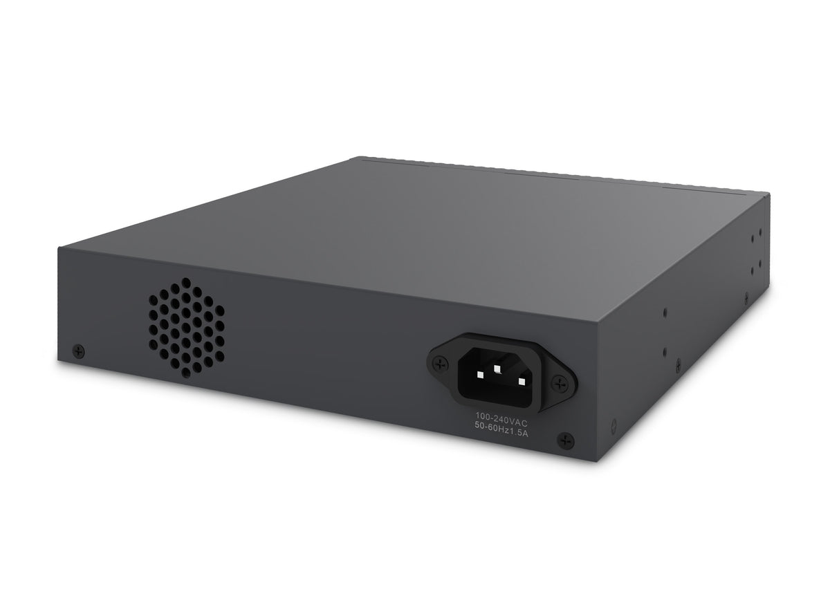 EnGenius - ECS5512F - 12-Port Cloud Managed 10 Gigabit SFP+ Half-Rack Aggregate Switch