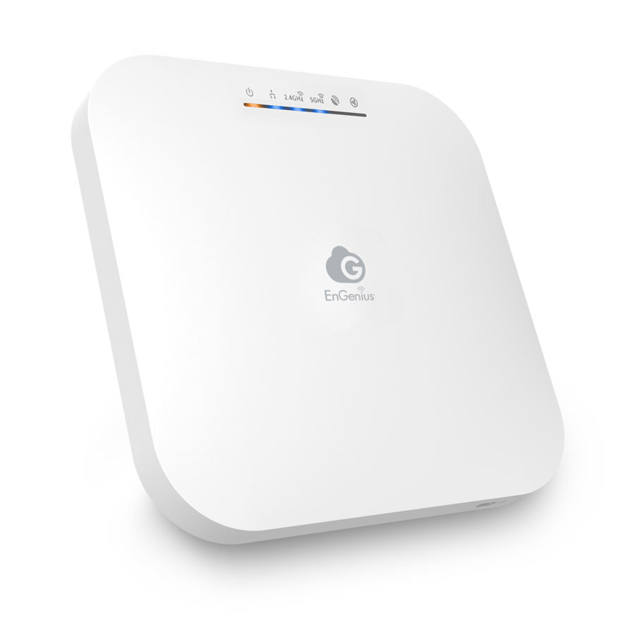 EnGenius - ECW230S - Wi-Fi 6 (802.11ax, 4x4:4), Cloud Managed Ceiling-mount Security AP with EnGenius AirGuard