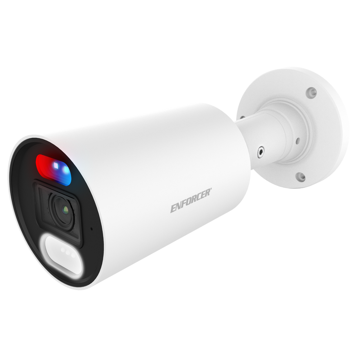 SECO-LARM - EV-N1806-2W4D - IP 8MP Ultra-Low-Light Active Deterrence Bullet Camera