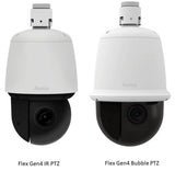 ExacqVision - IFS04-P07-OIA4 - Illustra Flex Gen4 4MP PTZ, Edge AI, TDN w/IR, TWDR, IP66, IK10, Outdoor