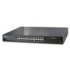 PLANET - FGSW-2612PVM - SNMP Managed 12-Port 802.3af 10/100 PoE Ethernet Switch + 2-Port 1000Base-T/MiniGBIC