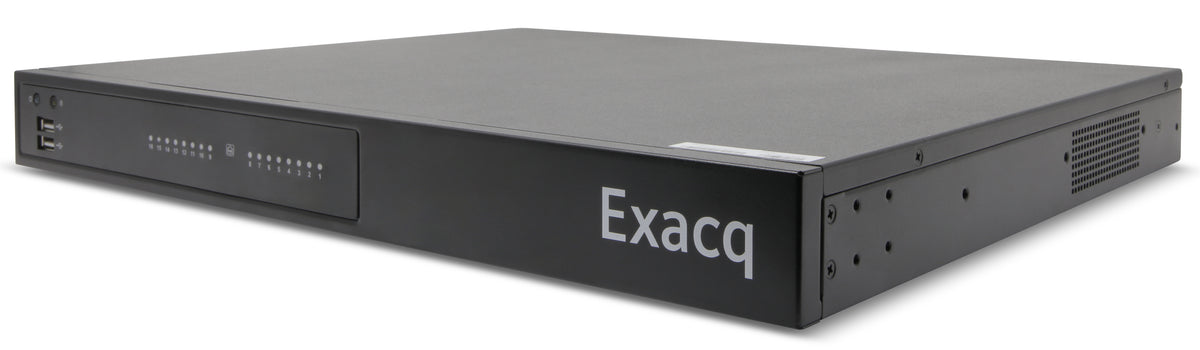 ExacqVision - IP16-04T-GPL-E - 4TB PoE+ G-Series IP Desktop NVR Linux with 16 IP Enterprise licenses (16 max)