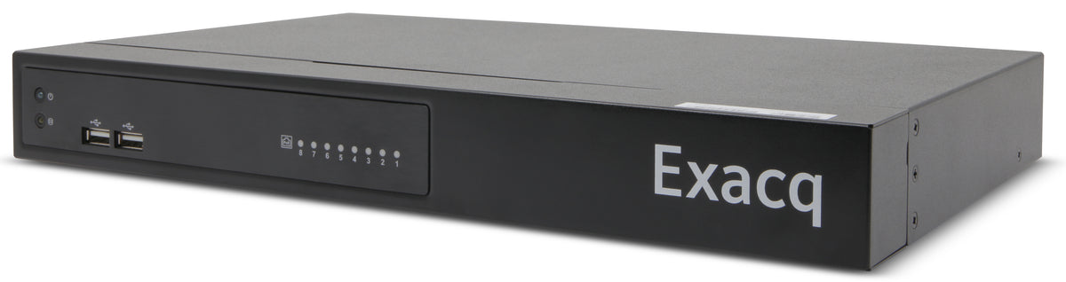 ExacqVision - IP08-08T-GPL-E - 8TB PoE+ G-Series IP Desktop NVR Linux with 8 IP Enterprise licenses (8 max)