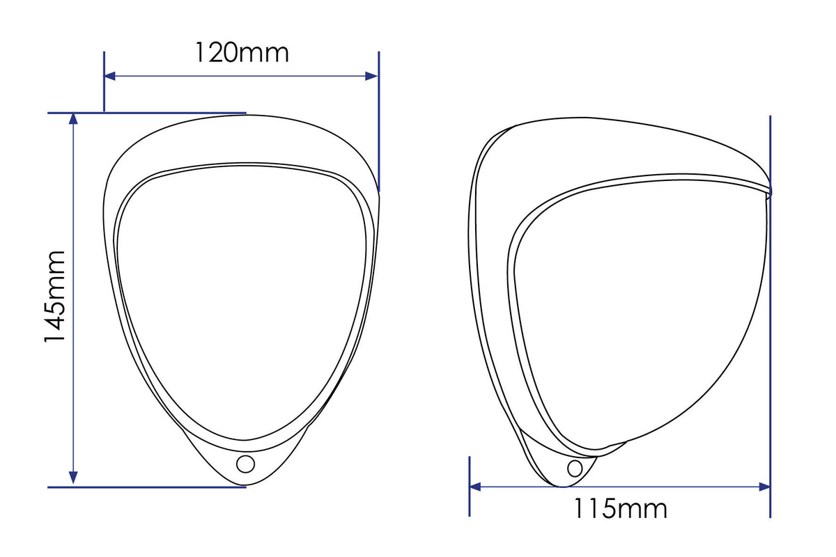 GJD - GJD300W - D-TECT2 30m (98ft) x 30m (82ft) volumetric PIR Detector - White Housing