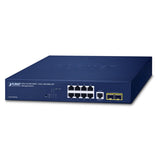 Planet - GS-4210-8T2S - IPv4/IPv6, 8-Port 10/100/1000T + 2-Port 100/1000X SFP L2/L4 SNMP Manageable Gigabit Ethernet Switch