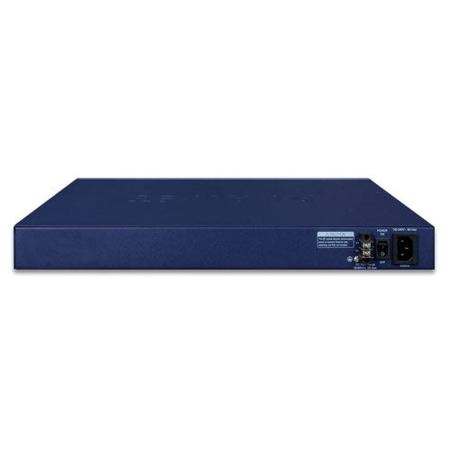PLANET - GS-5220-24PL4XR - L3 24-Port 10/100/1000T 802.3at PoE + 4-Port 10G SFP+ Managed Switch with System Redundant Power