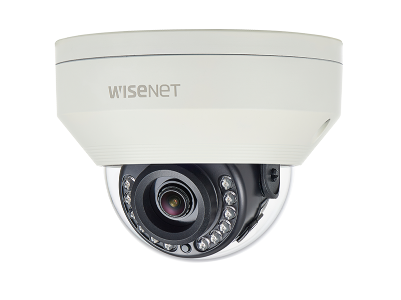 Hanwha - HCV-7010RA - 4MP Outdoor Analog HD Dome Camera with Night Vision & 2.8mm Lens