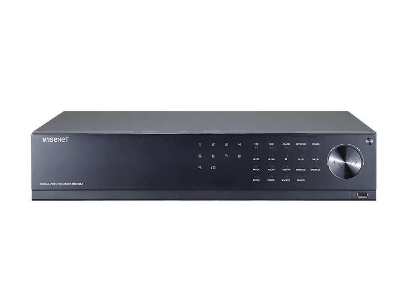 Samsung - HRD-842-12TB - 8CH 4M Analog HD DVR-12TB