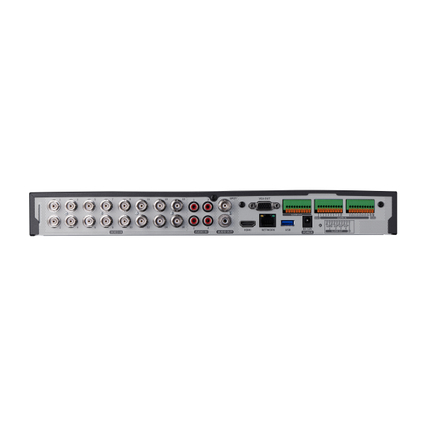 Hanwha - HRX-1620-12TB - 18 Channel AHD, TVI, CVI, CVBS, IP Pentabrid Recorder with 12TB HDD