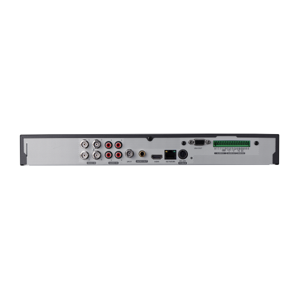 Hanwha - HRX-421-8TB - 6 Channel AHD, TVI, CVI, CVBS, IP Pentabrid Recorder with 8TB HDD
