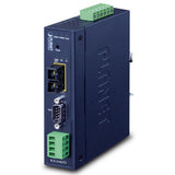 Planet - ICS-2102TS - P30 Industrial 1-Port RS232/RS422/RS485 Serial Device Server (1 x 100BASE-FX SC, Single Mode 30km, -40~75 Degrees C