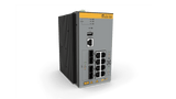 Hanwha - AT-IE340-12GP-980 - AT Industrial rugged switch with 8 x Gigabit Ethernet 4x 1G SFP. PoE+ Total 240W (8/8 PoE at/af) *Power supply sold separately (NDAA and TAA compliant)