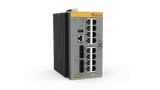 Hanwha - AT-IE340-20GP-980 - AT Industrial rugged switch with 16 x Gigabit Ethernet 4x 1G SFP. PoE+ Total 240W (16 port PoE af & 8 PoE at) *Power supply sold separately (NDAA and TAA compliant)