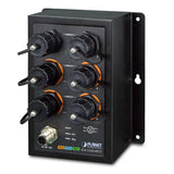 Planet - IGS-5226-4P2T - Industrial EN50155 4-Port 10/100/1000T 802.3at PoE + 2-Port 10/100/1000T Managed Ethernet Switch