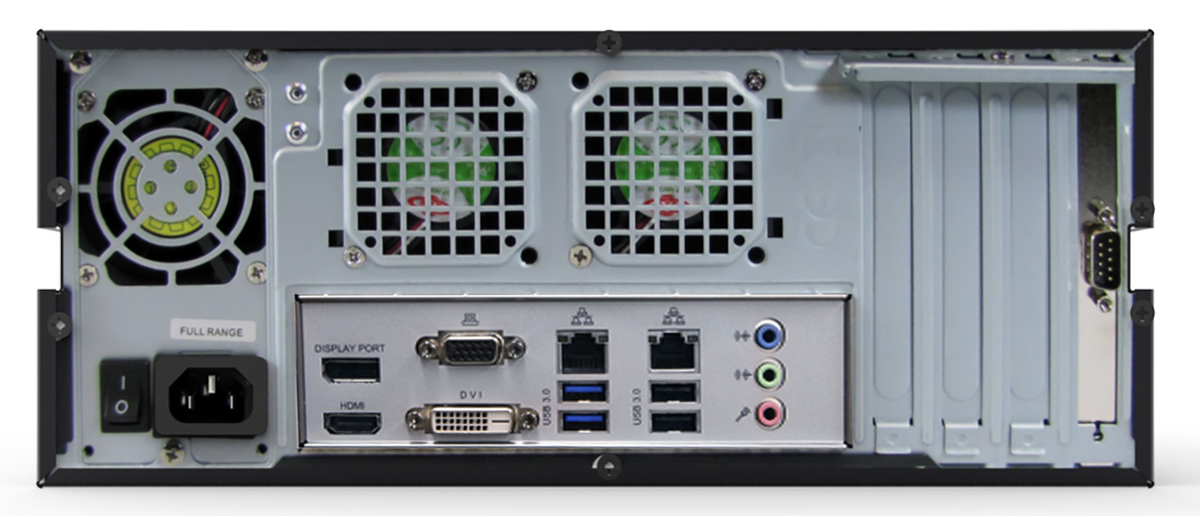 ExacqVision - 0804-02T-DTAL-E - 2TB A-Series Hybrid Desktop Recorder Enterprise Linux With 4 IP Cameras Licenses
