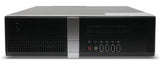 EXACQ - IP08-08T-1QW - IP Desktop Q-Series exacqVision NVR with 8 IP Professional licenses (32 max), 8TB Internal storage. Windows 10 IoT Ent LTSC OS on SSD, 8GB RAM, Dual 2.5GbE on-board, 4 x USB, 1 x HDMI, 2 x DP, 1 x VGA. Includes mouse and keyboa